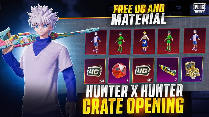 PUBG Mobile and Hunter×Hunter Collaboration: New Anime Items and Free Spins