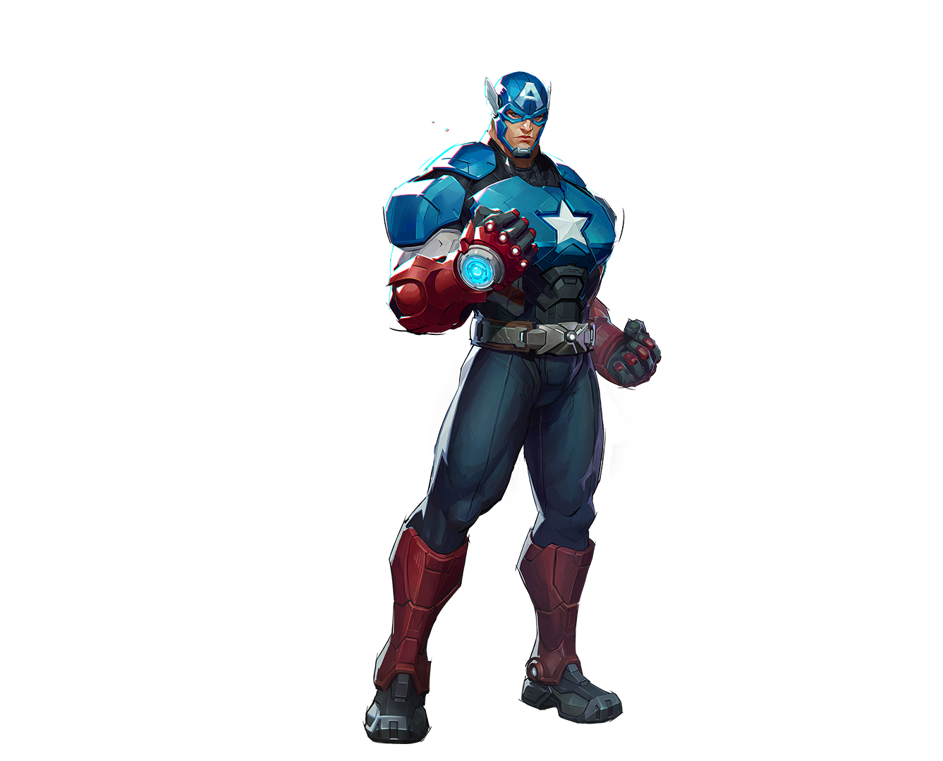 Captain America Marvel Rivals Costume - Captain Gladiator