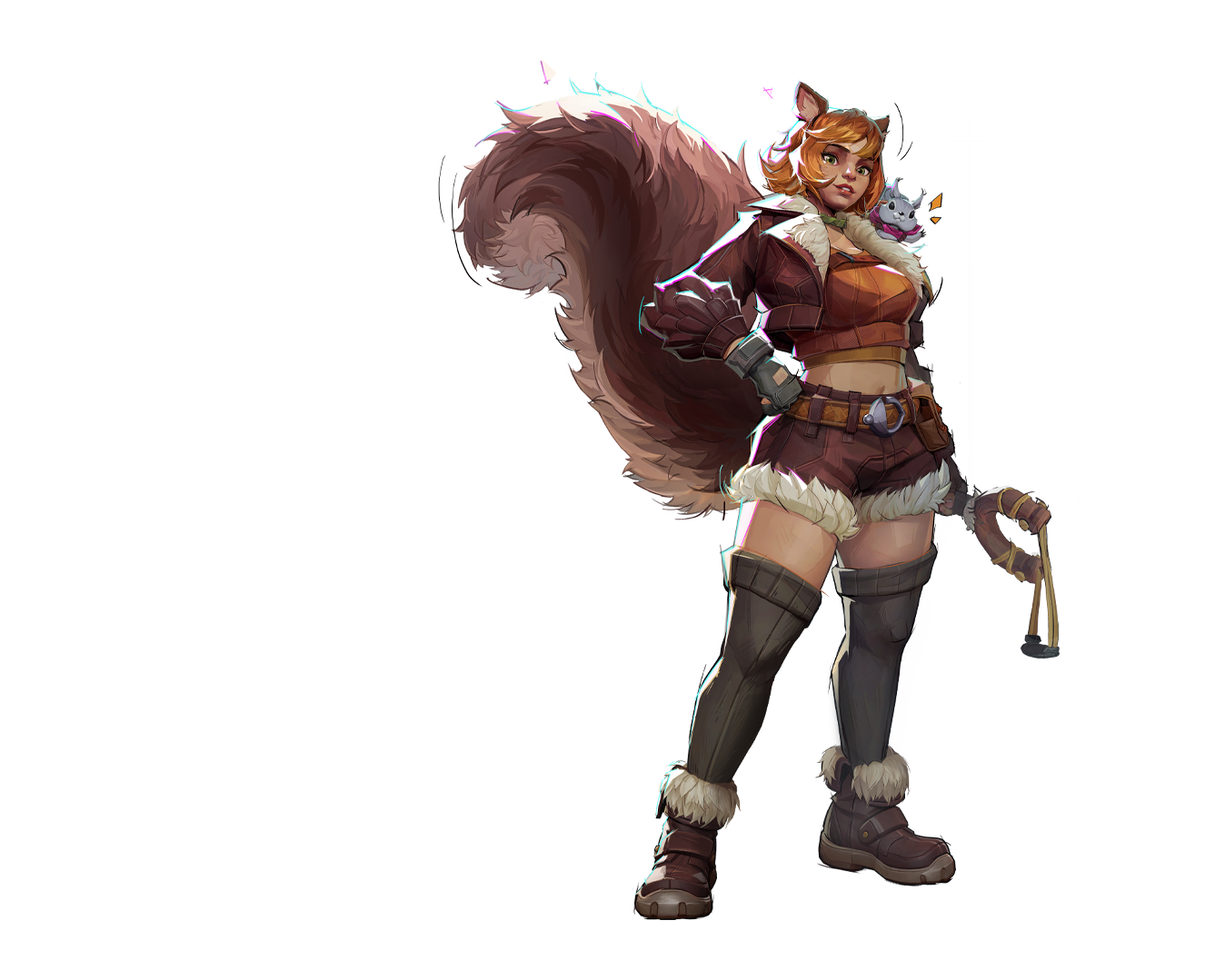 Squirrel Girl Marvel Rivals Costume - Urban Hunter