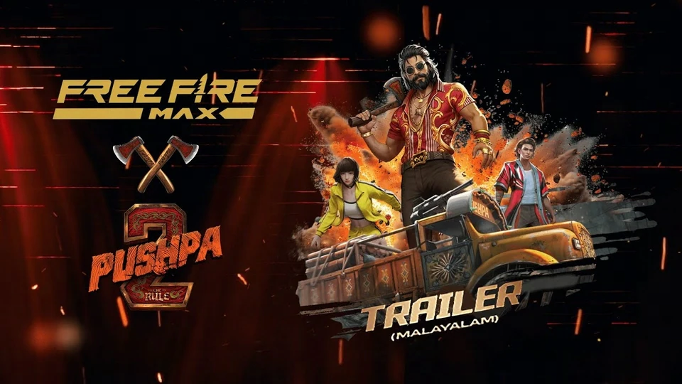 free fire max pushpa 2 collaboration date