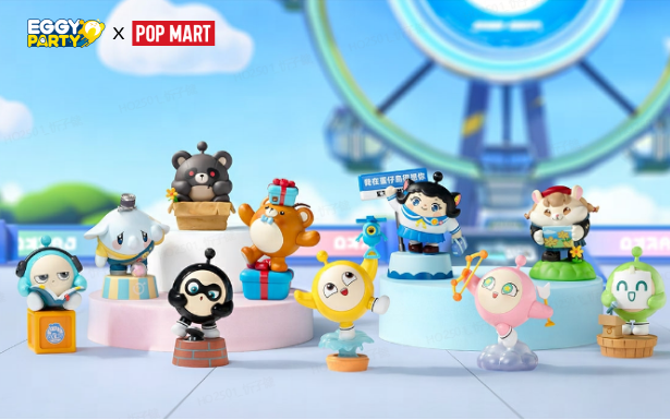 Eggy Party X POP MART Crossover: Colorful Playland Classic Series Figures is Here!