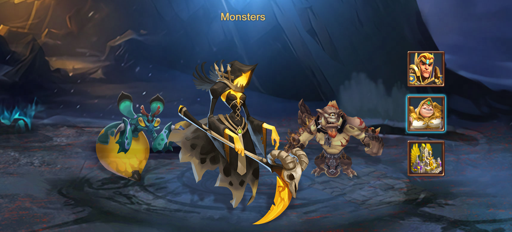 Monsters in Lords Mobile: Kingdom Wars