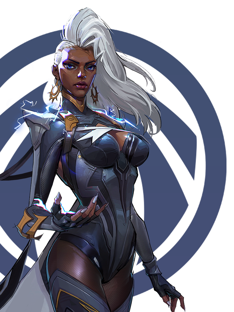 移动端英雄首页立绘