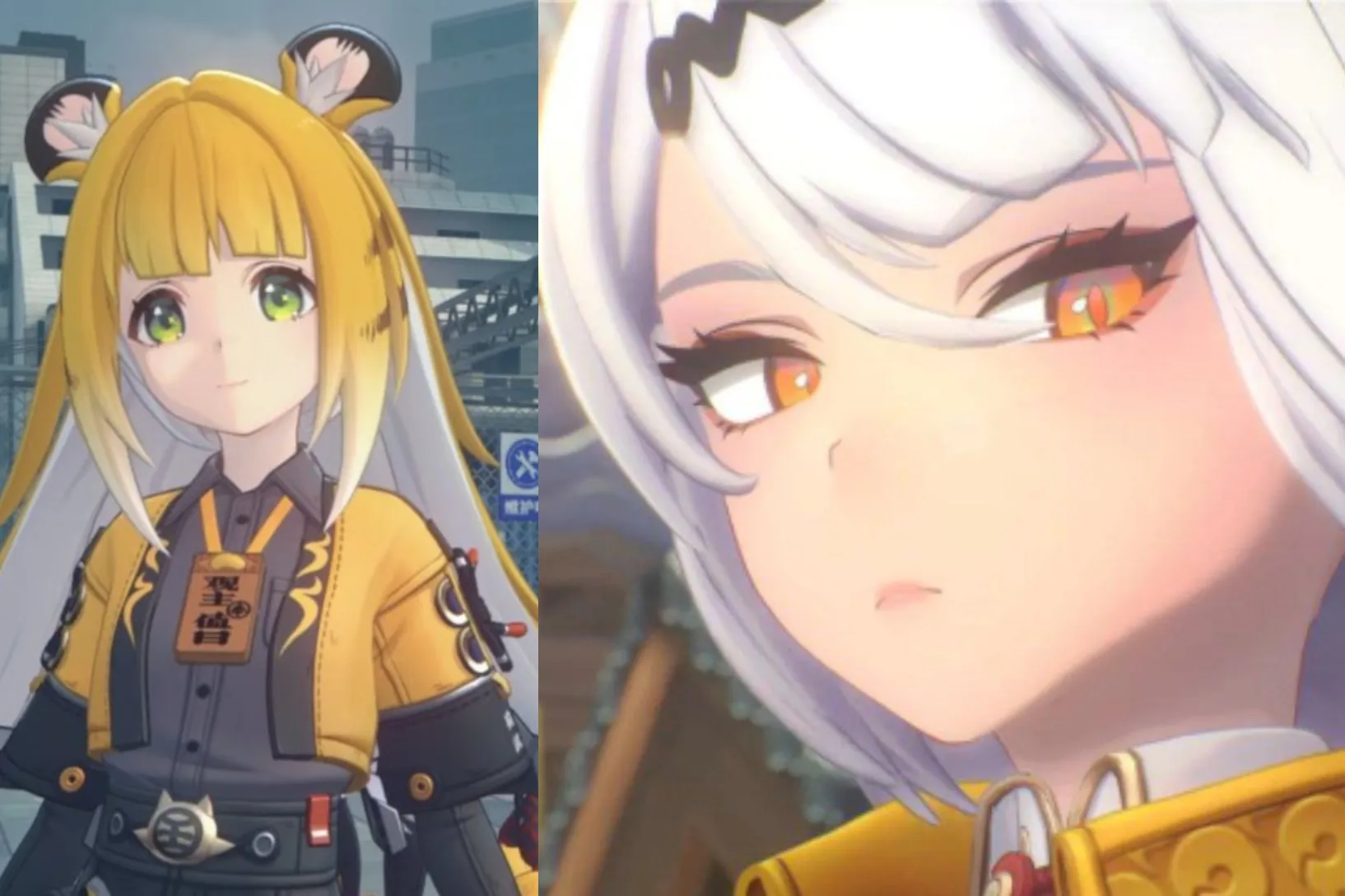 Yi Xuan and JU Fufu in Zenless Zone Zero