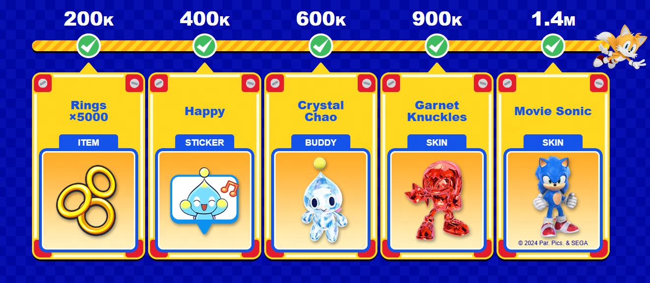 Pre-Register Now for Exclusive Rewards in Sonic Rumble