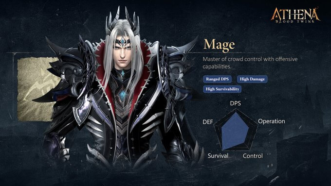 ATHENA: Blood Twins Mage Class
