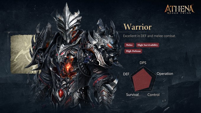 ATHENA: Blood Twins Warrior Class