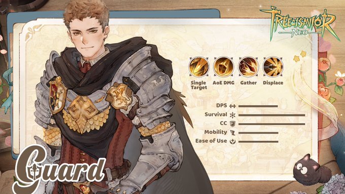 Tree of Savior: NEO Guard Class