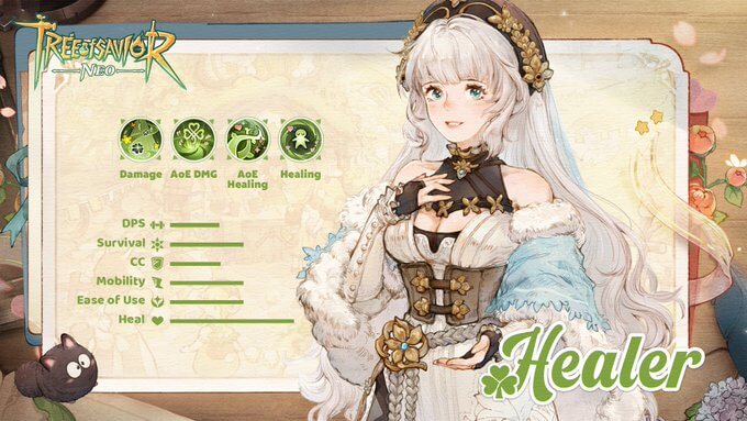 Tree of Savior: NEO Healer Class