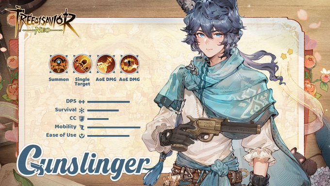 Tree of Savior: NEO Gunslinger Class