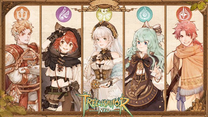 Tree of Savior: NEO Classes List