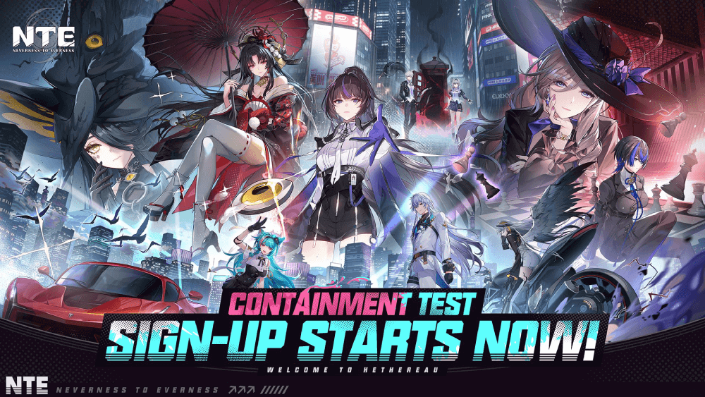  Neverness to Everness Closed Beta sign-up