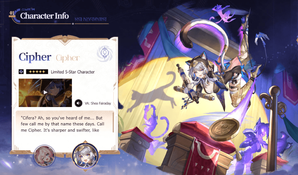 New Characters Introduced in Honkai Star Rail 3.3 Update - Cipher