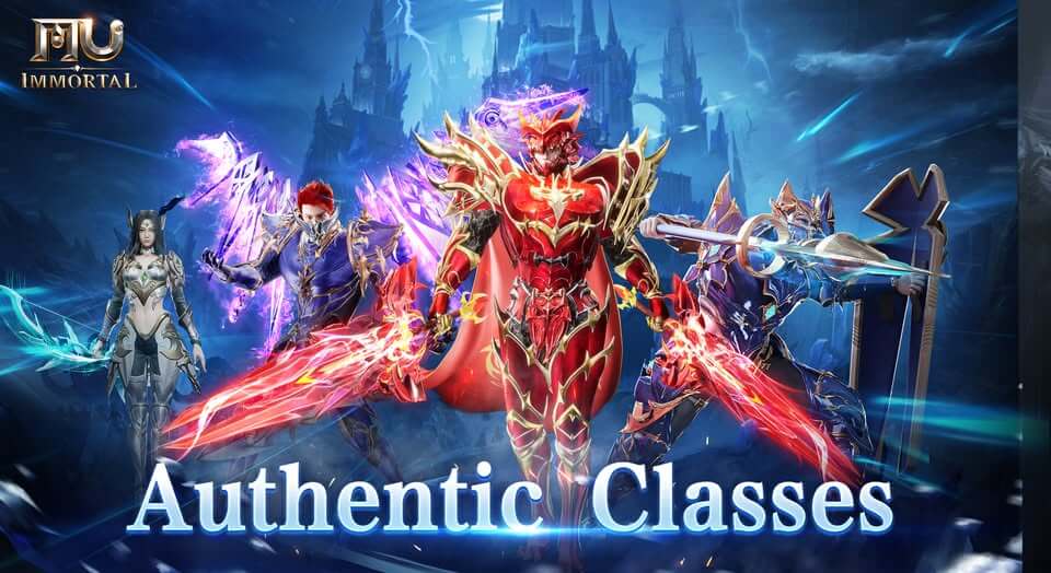 MU Immortal Class List Guide