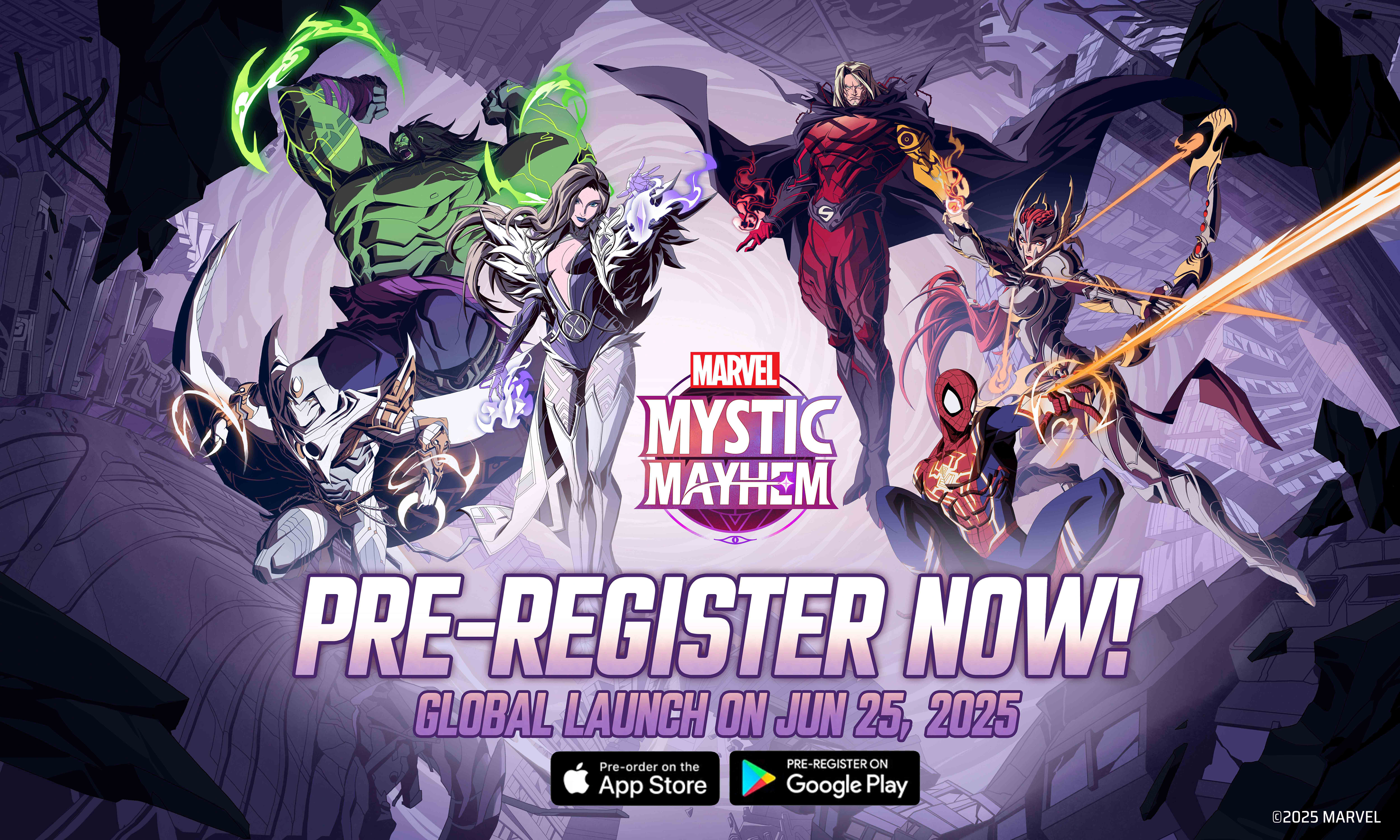MARVEL Mystic Mayhem Launch Date Set for June 25, Pre-Registration Now Available