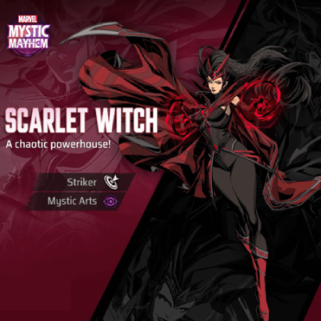 Marvel Mystic Mayhem Hero Tier List - Scarlet Witch