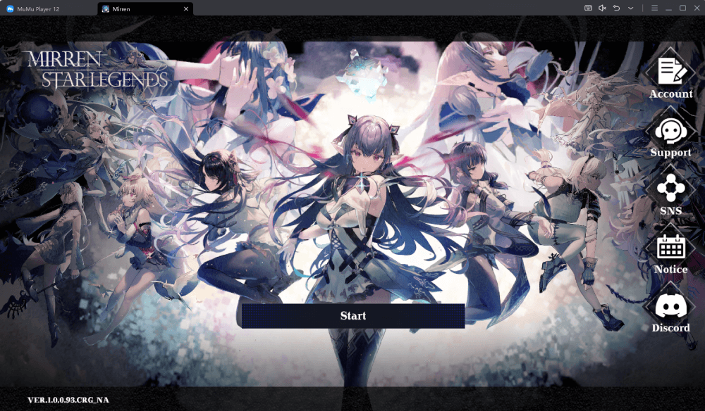 Play Mirren: Star Legends on MuMuPlayer 