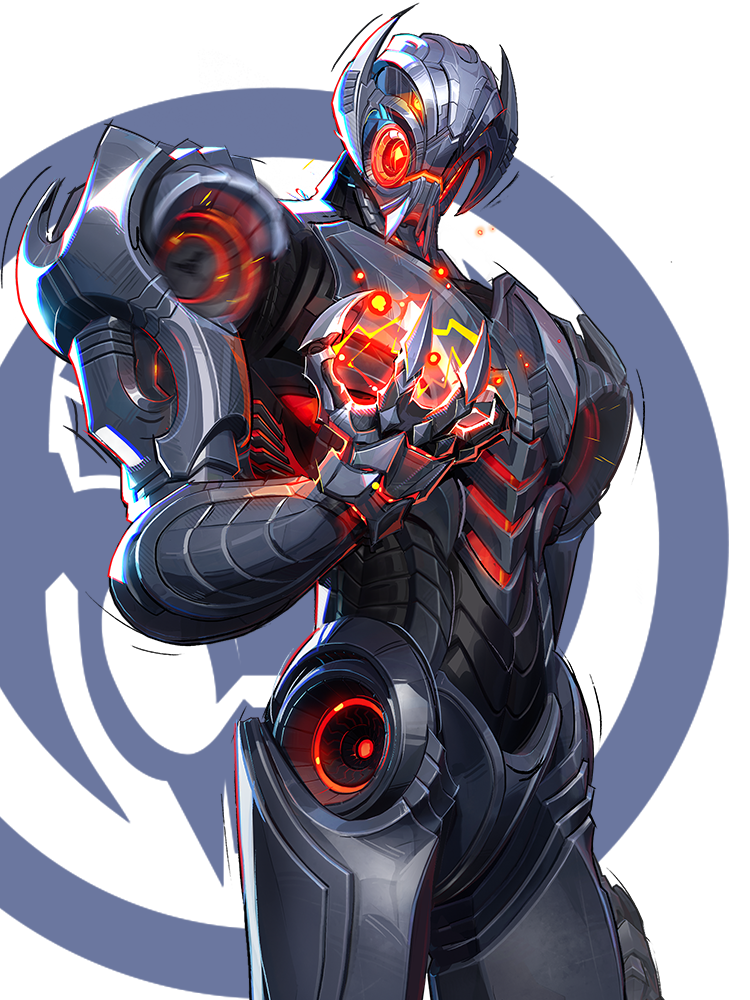 移动端英雄首页立绘