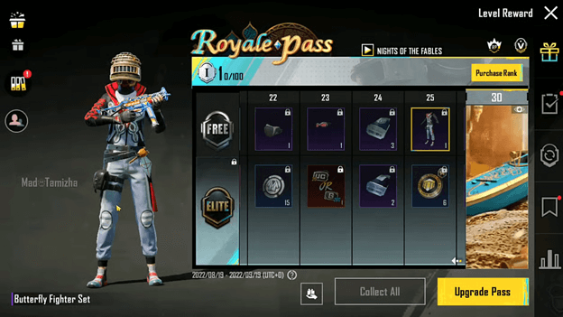PUBG Mobile Royale Pass Season 25 