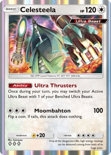 The Best Cards from Pokémon TCG Pocket's Extradimensional Crisis Expansion - Celesteela 