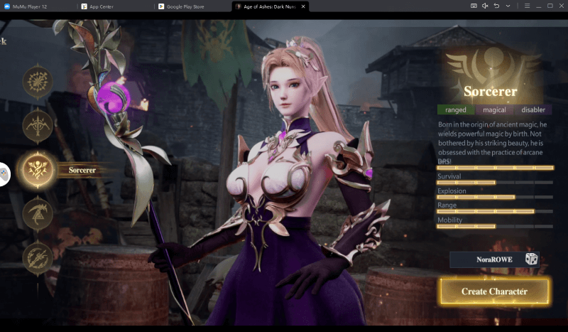 Age of Ashes: Dark Nuns - Sorcerer