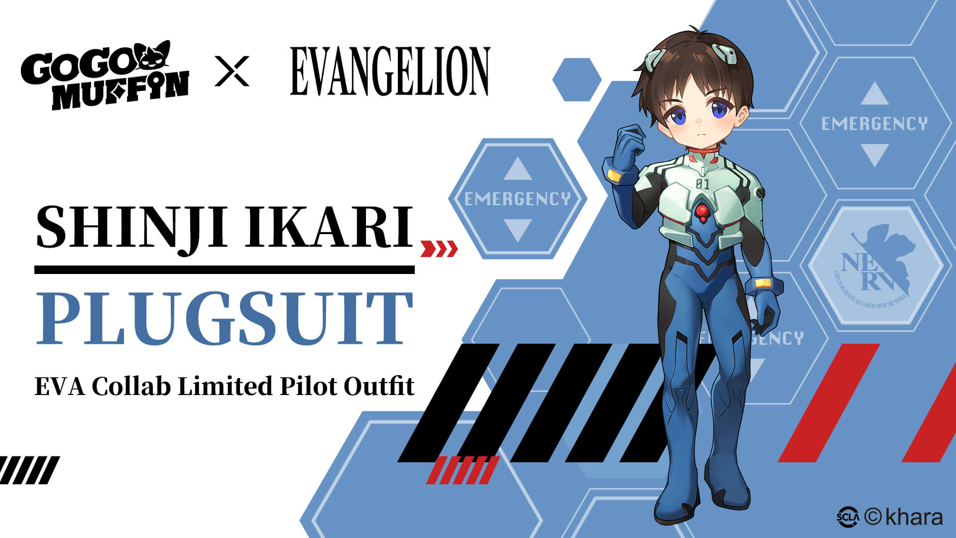 Go Go Muffin × Evangelion Collaboration