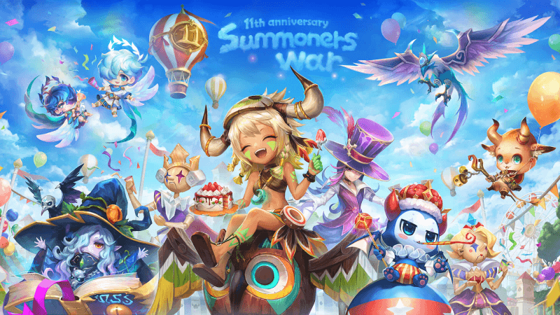 Summoners War Global Service 11th Anniversary