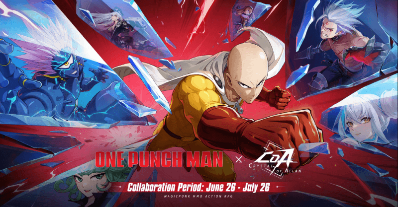 Crystal of Atlan x One-Punch Man Collaboration