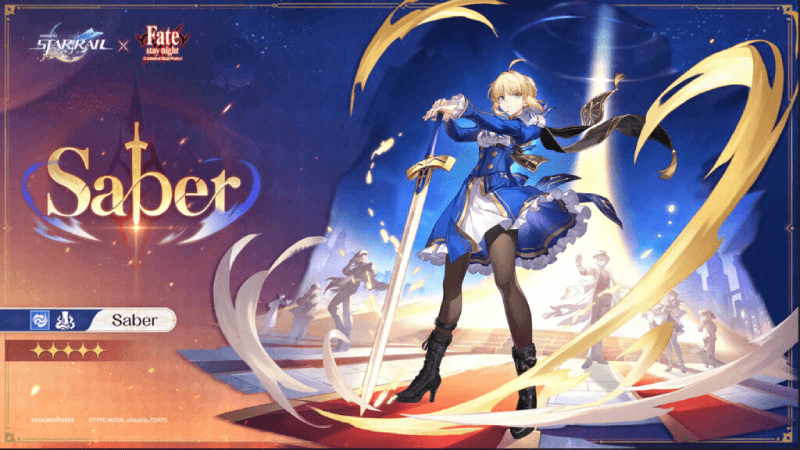 Honkai Star Rail x Fate/Stay Night Collaboration - Saber