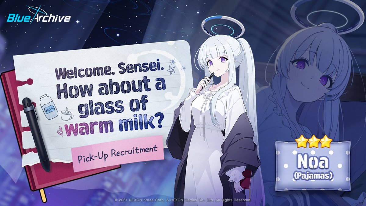 Blue Archive Rerun Pick-Up Recruitment Preview - Noa