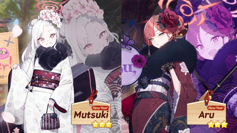 Blue Archive Unique Rerun Pick-Up Recruitment