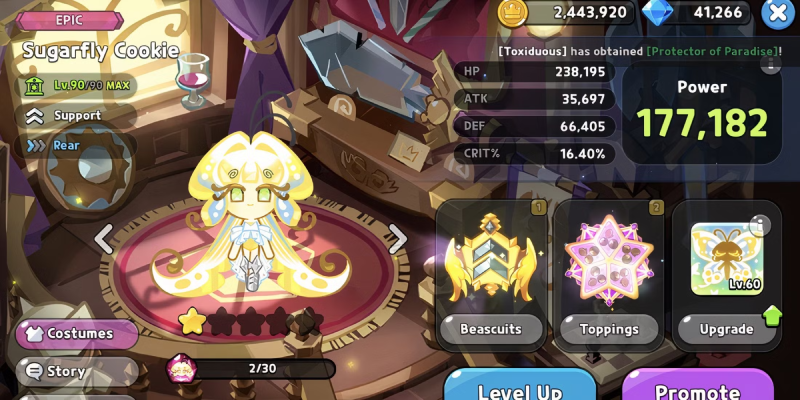 Cookie Run: Kingdom - Sugarfly Cookie Best Team Builds