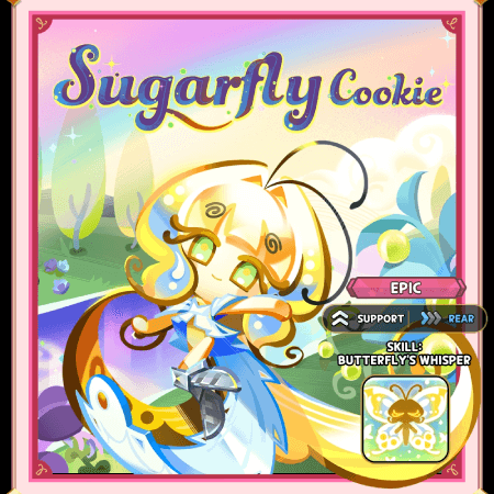 Cookie Run: Kingdom - Sugarfly Cookie Best Team Builds
