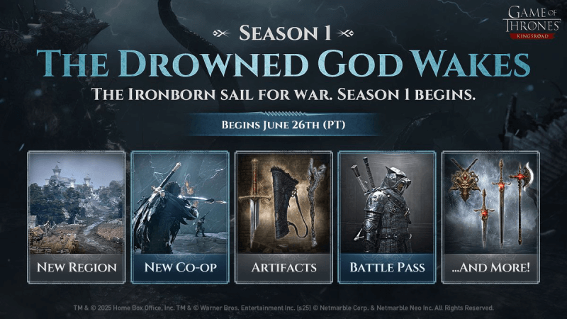Game of Thrones: Kingsroad Season 1: The Drowned God Awakes