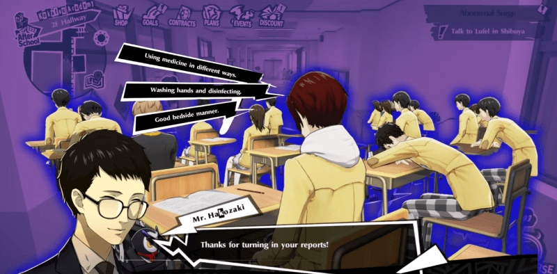 Persona5: The Phantom X Classroom Questions and Answers Guide