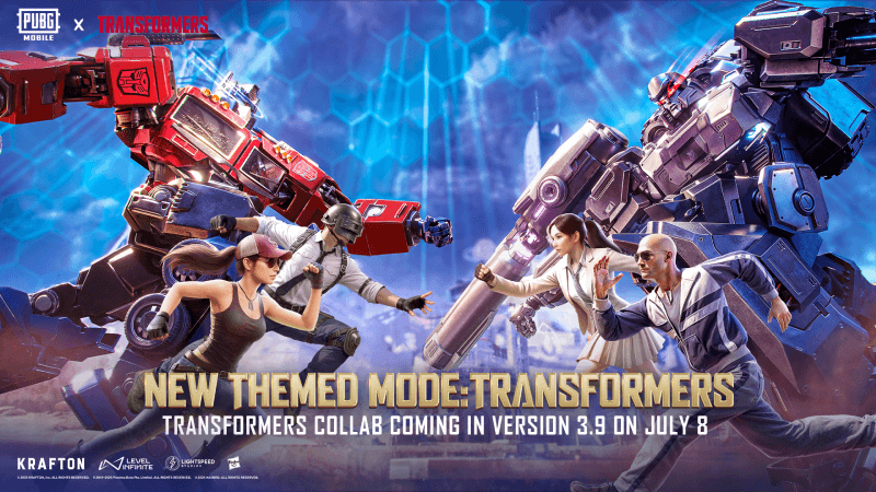 PUBG Mobile x Transformers: A Revolutionary 3.9 Update in 2025