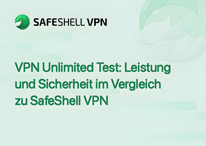 VPN Unlimited Test: Leistung und Sicherheit im Vergleich zu SafeShell VPN