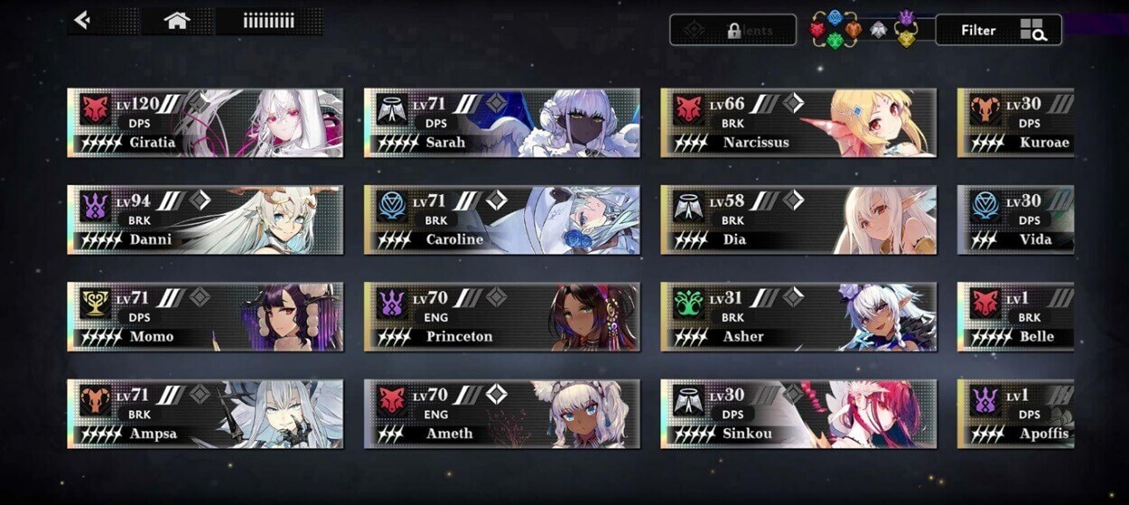 Mirren: Star Legends Tier List