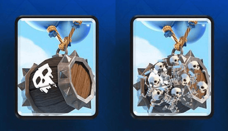 Clash Royale Season 73: Dress to Empress - New Evolution: Skeleton Barrel