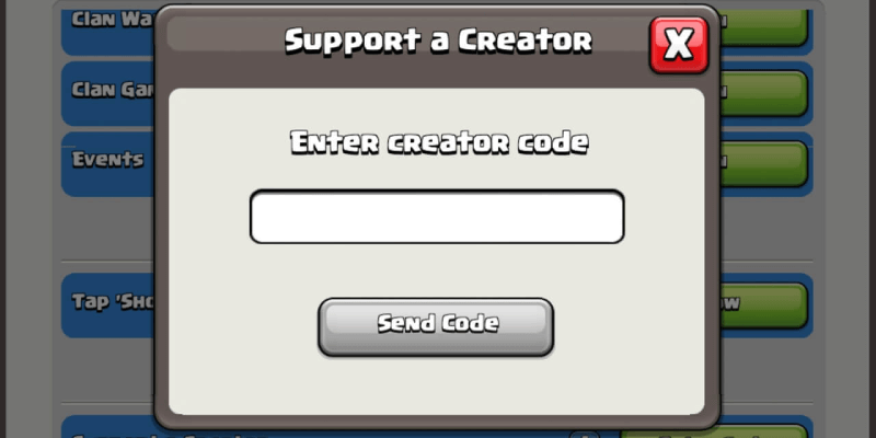 Clash Royale Creator Codes