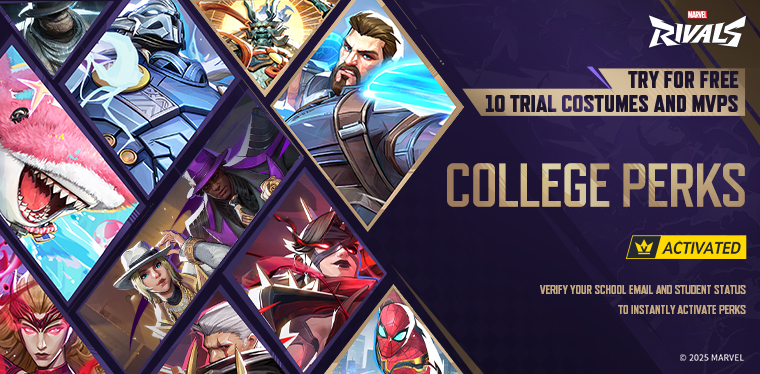 Marvel Rivals College Perks