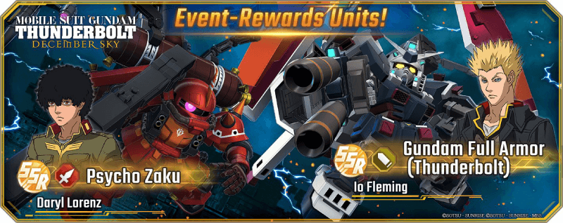 SD Gundam G Generation ETERNAL Thunderbolt: December Sky Story Event