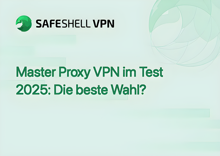 Master Proxy VPN im Test 2025: Die beste Wahl?