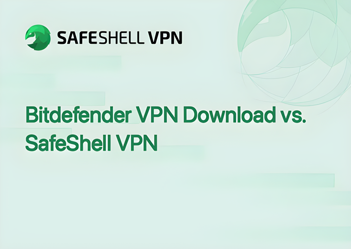Bitdefender VPN Download vs. SafeShell VPN