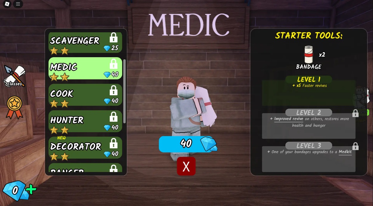 Where to Get Bandages to Revive Allies in Roblox 99 Nights in the Forest