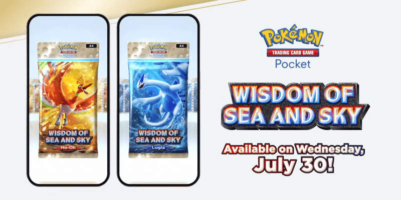Pokémon TCG Pocket: Wisdom of Sea and Sky Expansion