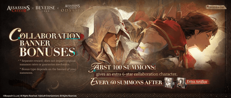 Reverse: 1999 x Assassin's Creed Collaboration 