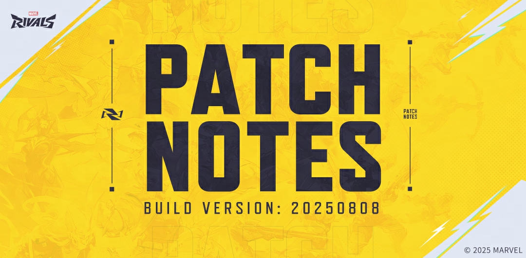 Marvel Rivals Version 20250808 Patch Notes -- Season 3.5 Arrives