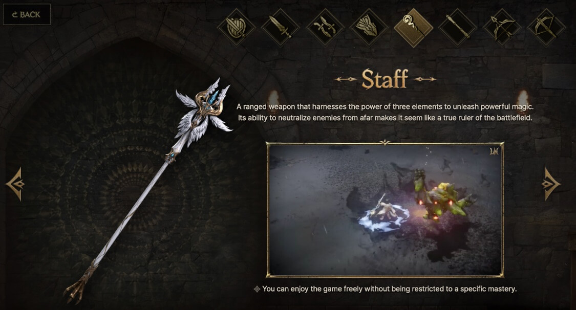 LORDNINE : Infinite Class - staff - Strengths: 