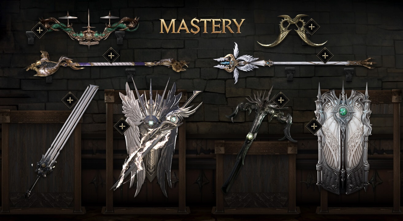 LORDNINE : Infinite Class - Weapons and Skills